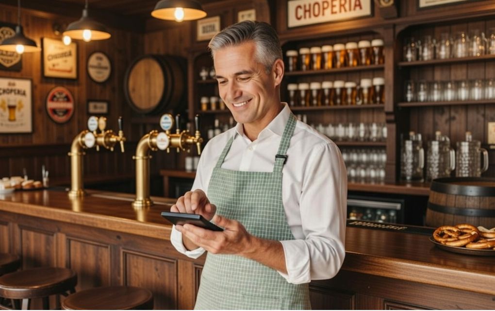 homem com com calculadora