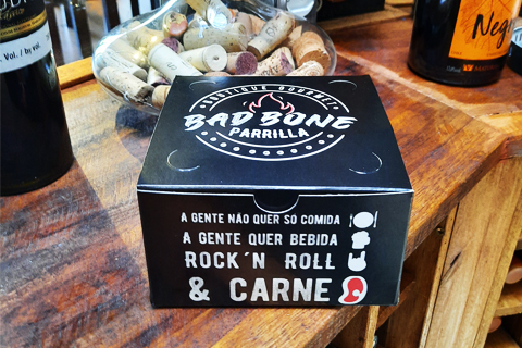 embalagem para hambúrguer
